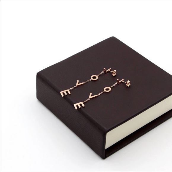 Jewelry - Cute titanium steel earrings.